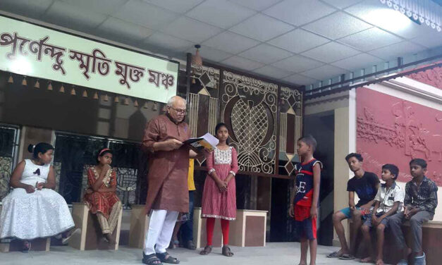 CSR Activity | Antonym Shishushathi Granthagar at Dhandhali